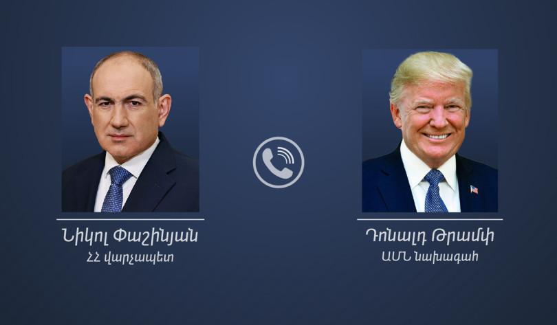 Փաշինյան-Թրամփ հեռախոսազրույց